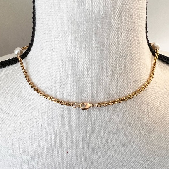 Freshwater Pearl Satellite Station Necklace 18k Gold Filled - Picture 5 of 5